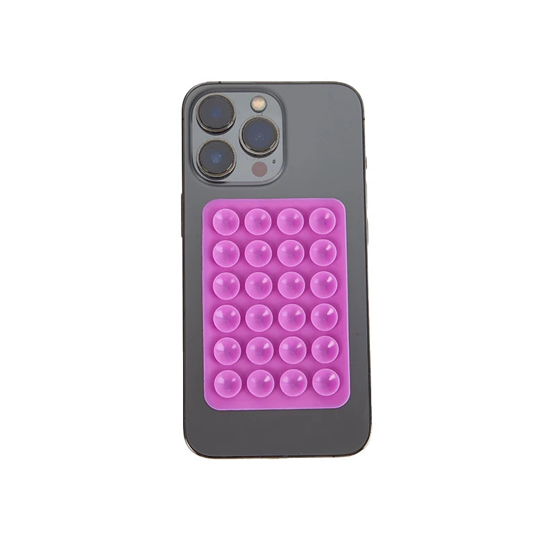 Suporte para Celular Adesivo com Ventosa de Sucção Silicone para Capas Premium